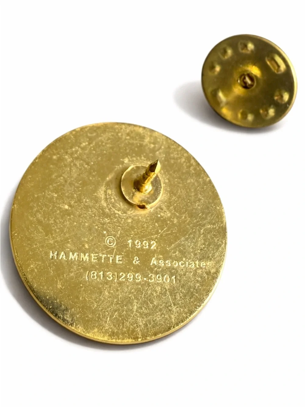 Vintage school lapel